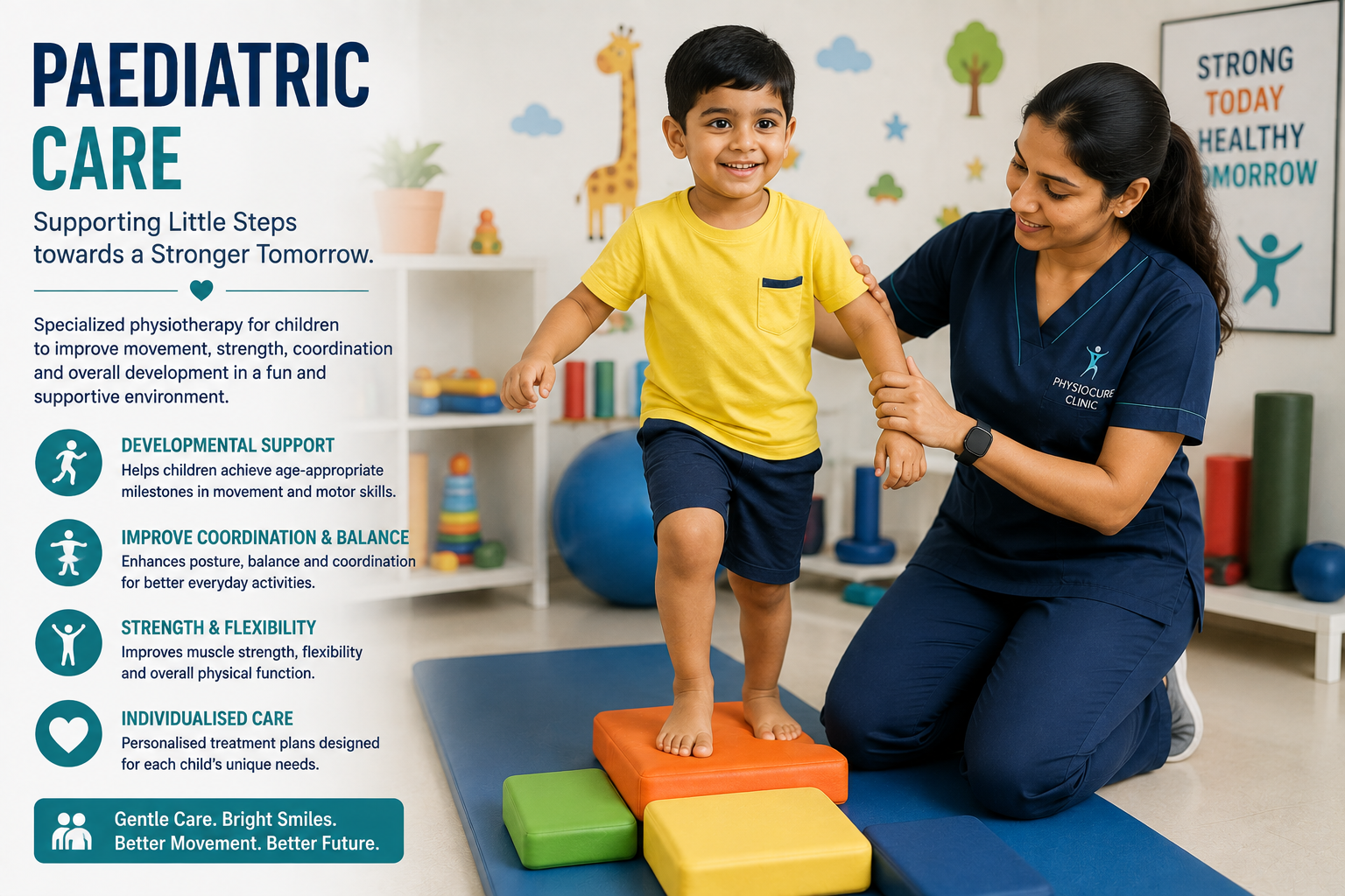 Paediatric physiotherapy care