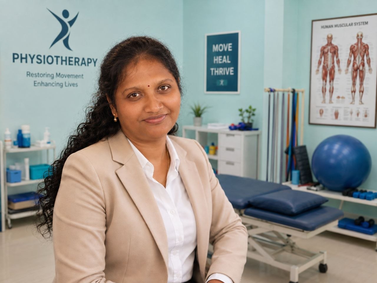 S.R. Raji, Physiotherapist
